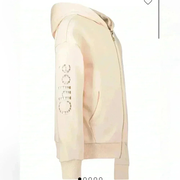 CHLOÉ Sweat Jacket Pink For Girls Size 6 - Picture 1 of 10